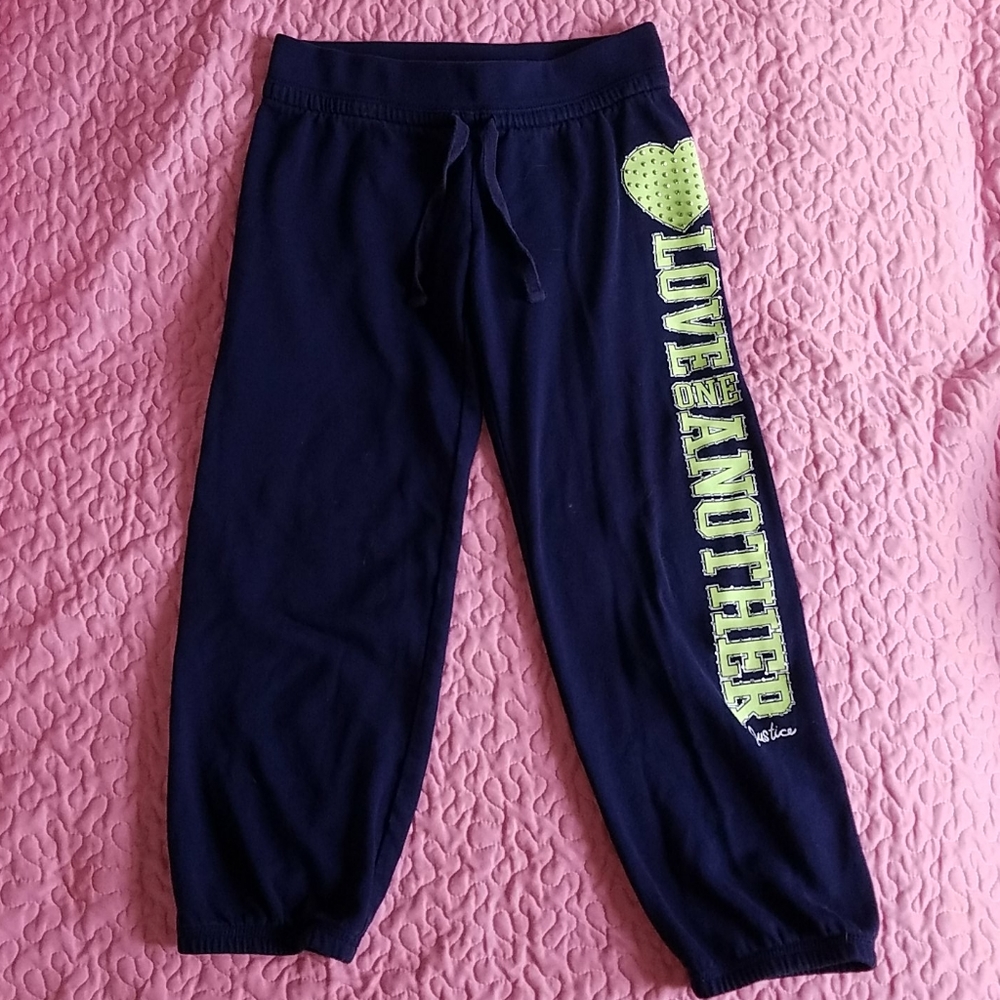 Justice sweatpants
